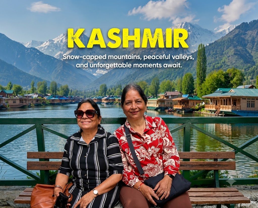 Kashmir for Senior Citizens: A Slow-Paced Guide to the Valley